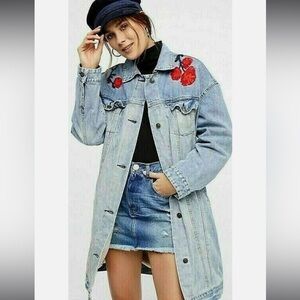 FREE People Rosabelle Denim Coat XS/S